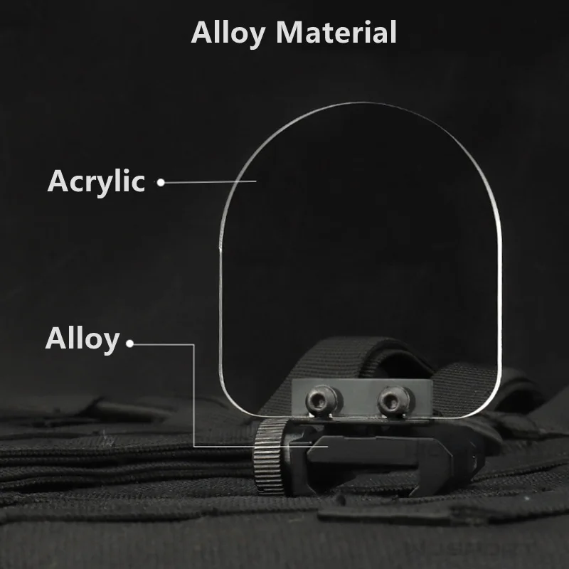 Aksesori Airsoft senapan 20mm, lensa pelindung cakupan penglihatan senapan angin berburu Paintball