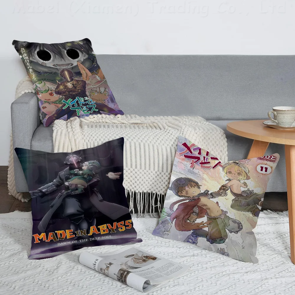 Made In Abyss Kissenbezug 30x50 Polyester Sofakissen Dekorative Kissen Heimdekoration Kissenbezug