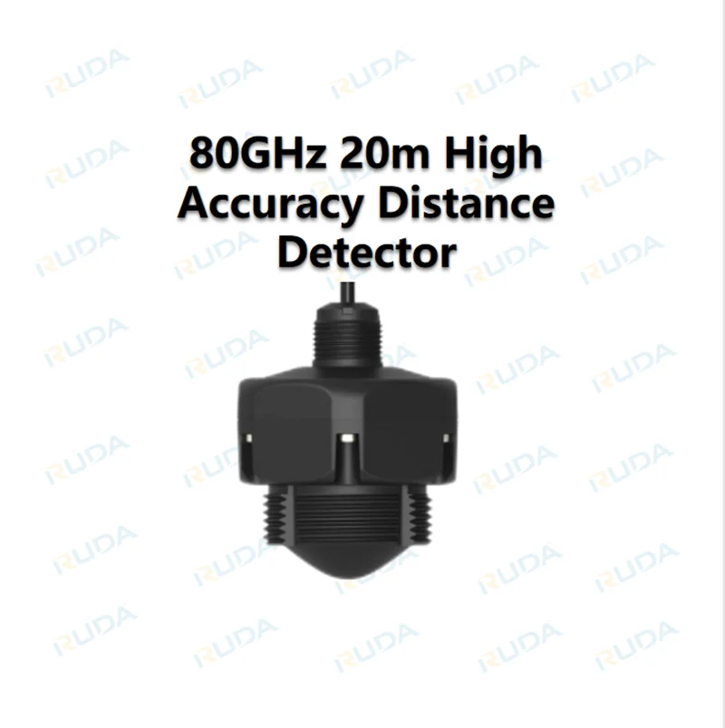

Радарный датчик LUDA LDRR10 с низким энергопотреблением, 80 ГГц, дальность 20 м, FMCW, для мониторинга уровня воды