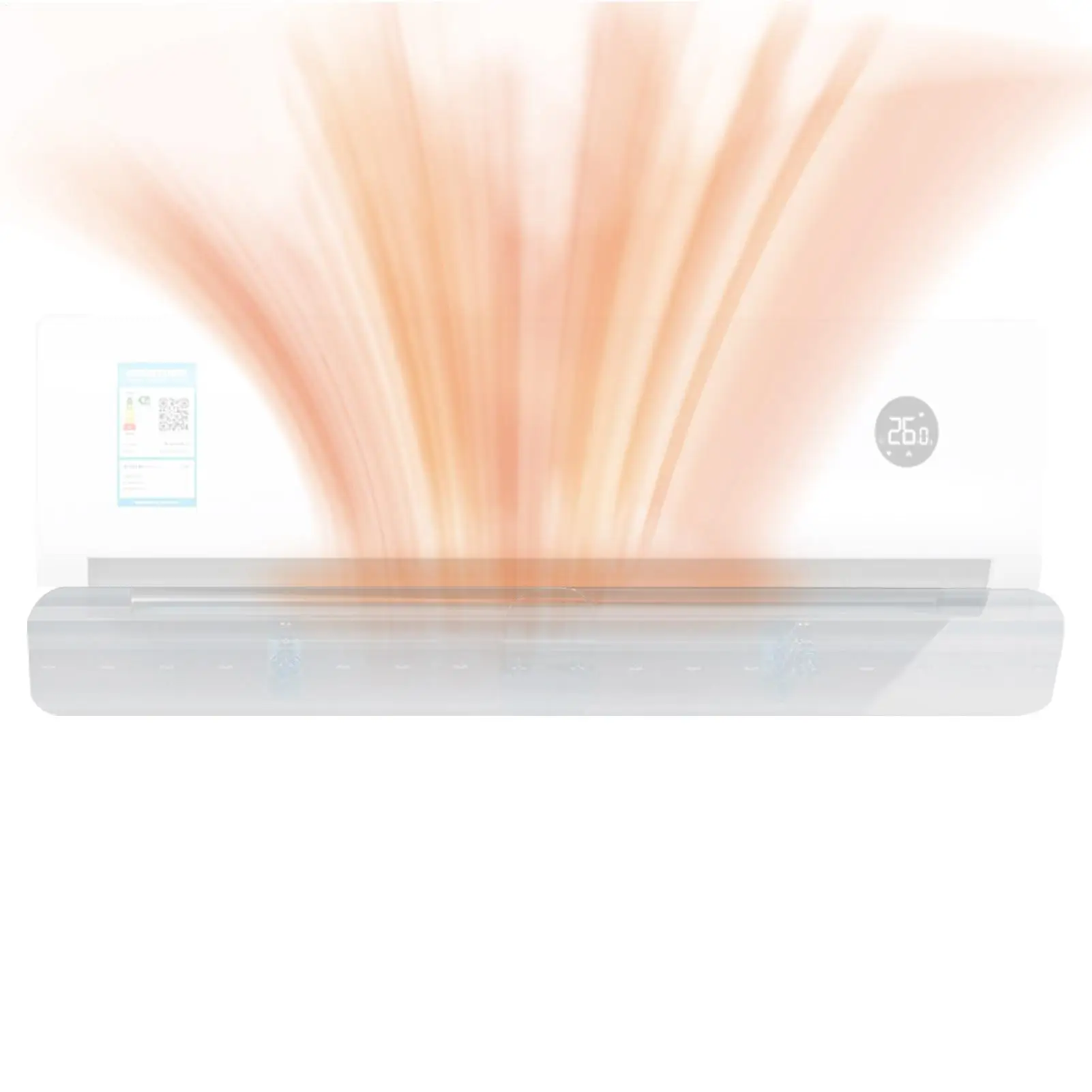 

Универсальный выдвижной дефлектор для воздуховодов, защита от сквозняков, для дома, офиса, гостиниц, помещений