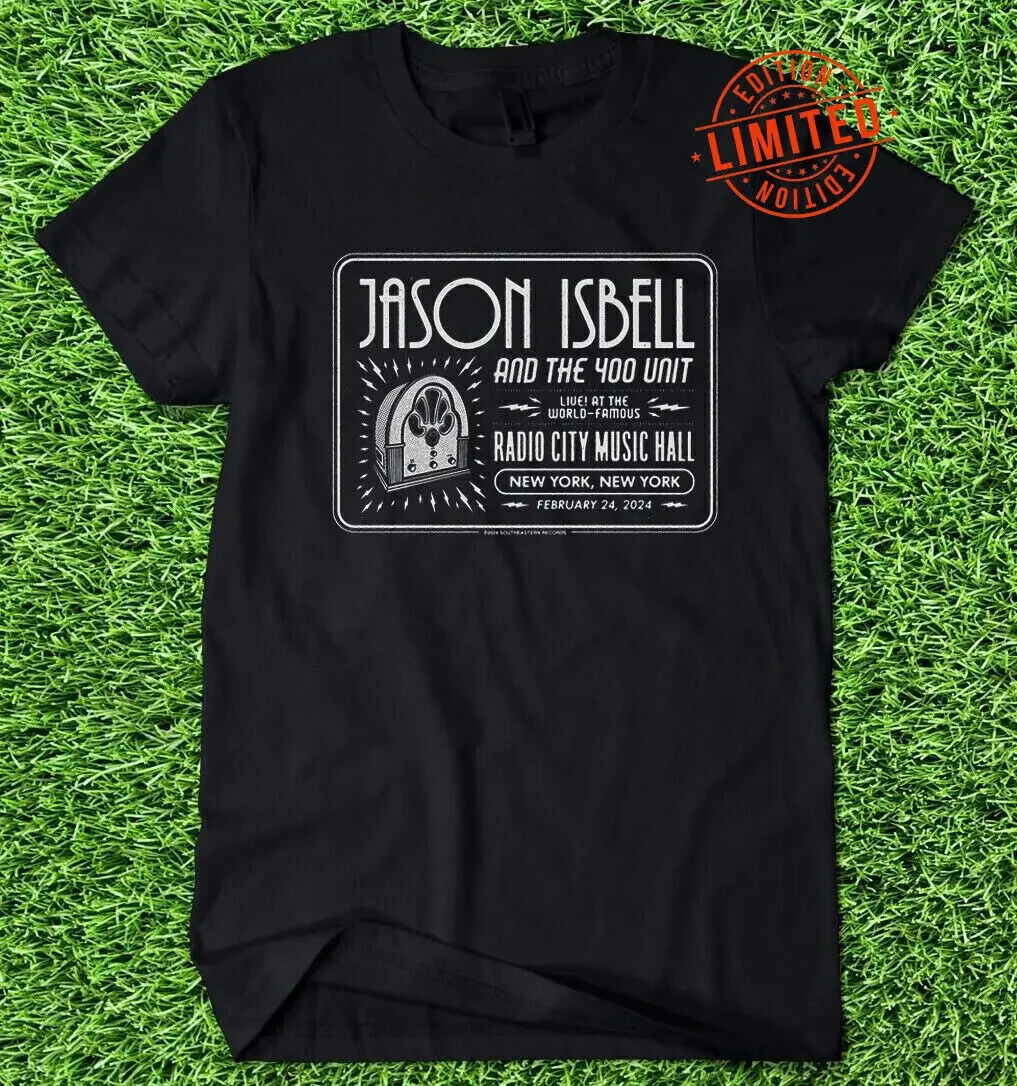 T Shirt Jason Isbell And The 400 Unit New York, NY Radio City Music Hall 2024