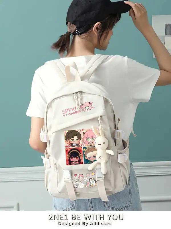 Spy X Family Merchandise Girls' Elementary And Middle School Cute Cartoon Aniya Fan Backpack Anime