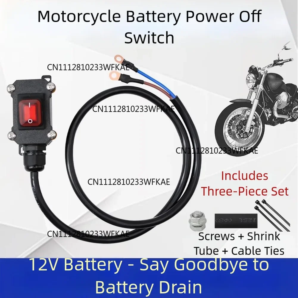 Heavy Duty /Motorcycle /Battery /Disconnect /Switch 12V 24V DC Waterproof Power Cut Motorcycle Accessories