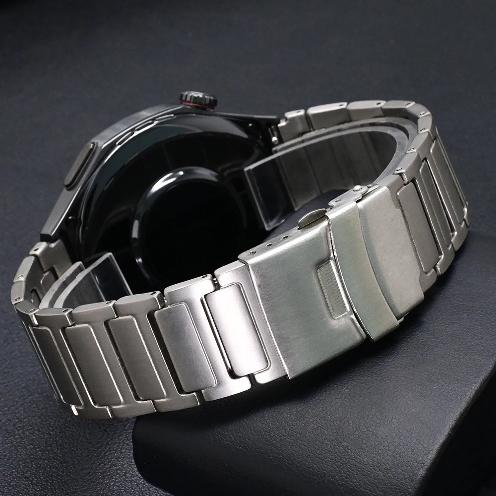 22 مللي متر حزام التيتانيوم ل Amazfit Balance GTR 4/3/2 سوار الأعمال الفاخرة لساعة هواوي GT5 Pro GT4 46 مللي متر 4Pro Ultimate