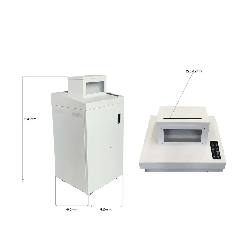 Gator Professional Office Use Cross Cut Shredder Manual and Electric for Paper CD Floppy Disk Credit Card