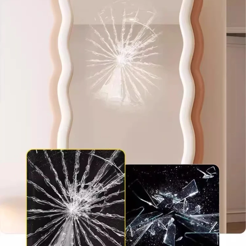 Floor Makeup Decorative Mirrors Full Body Height Design Sticker Vintage Gothic Sticker Interior Dekoracje Do Pokoju Home Decor view 5