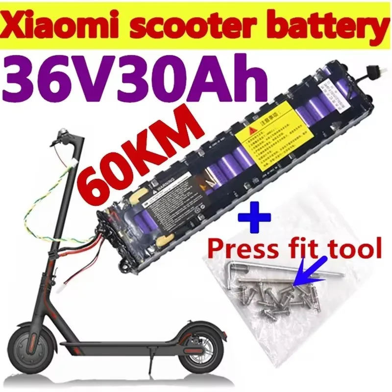 36V 30AH lithium battery 18650 10S3P 250W~600W for Xiaomi Mijia m365 electric scooter