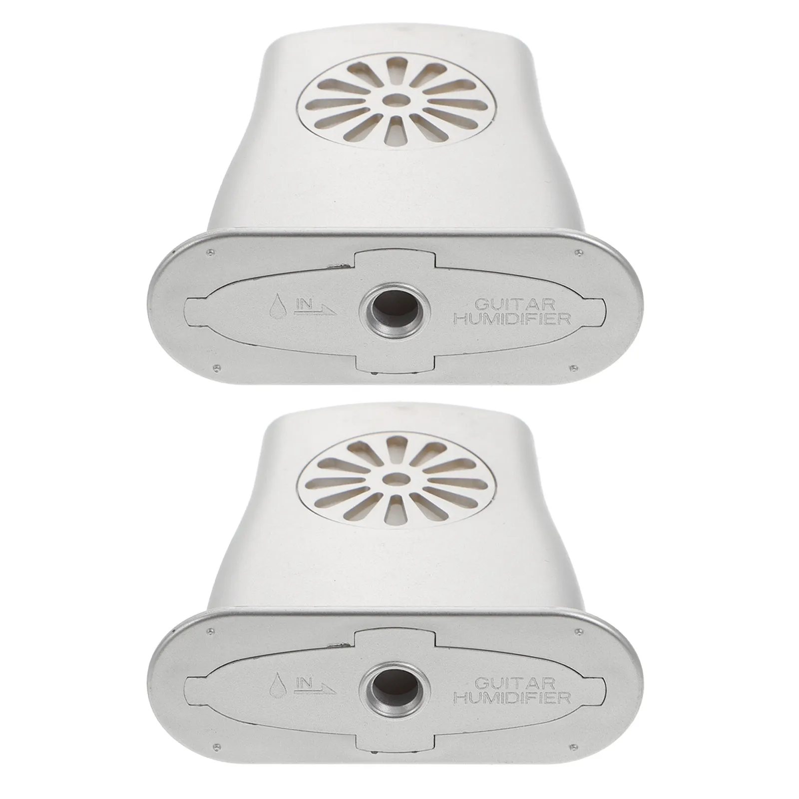 2Pcs Portable Guitar Humidifier Sound Hole Type Lightweight Plastic Acoustic Guitar Moisturizer for Preventing Cracking Warping