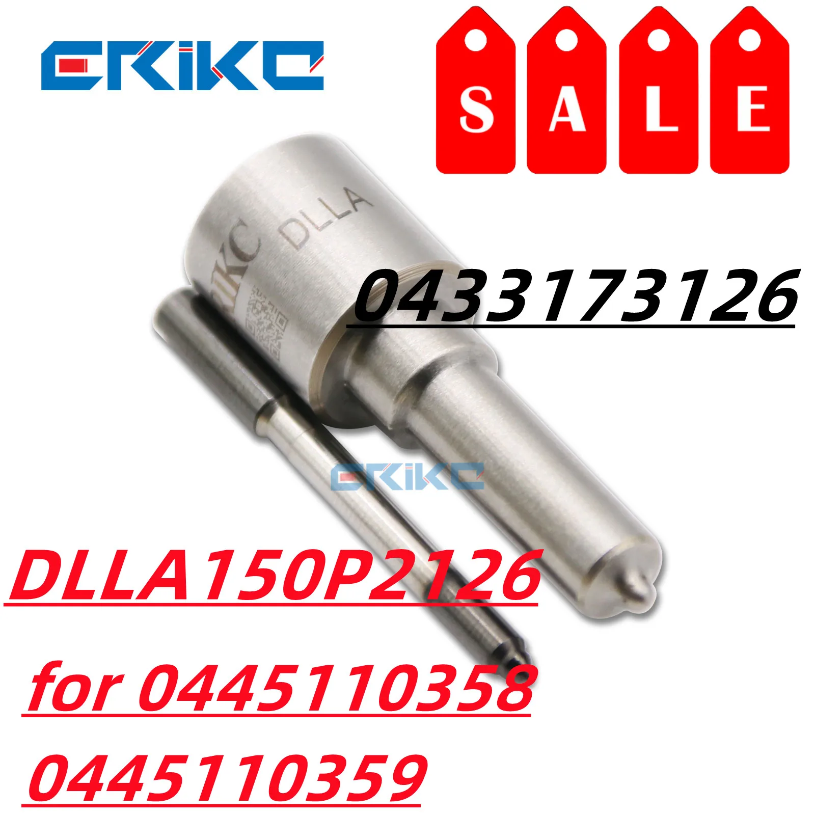 ERIKC DLLA150P2126 Injector Oil Nozzle 0 433 173 126 Pump Parts Nozzle DLLA 150P2126 for 0445110358 and 0445110359