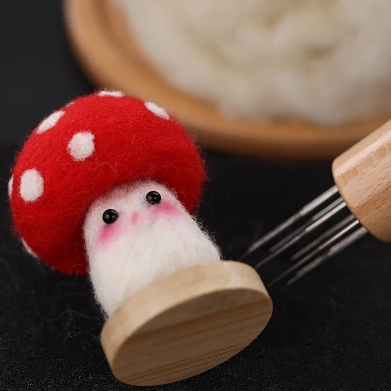 Handmade DIY Felt Wool Filling Material Cotton Candy Shaping Bottom Embryo Material for Sewing DIY Home Fabric Crafts