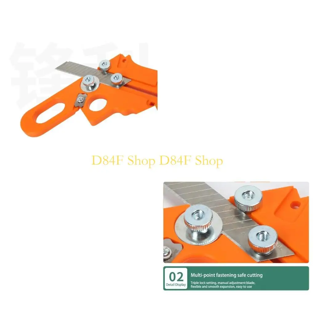 

D84F Gypsum Board Scraper Rounded Trimmer Edges Band Trimmer Manual Trimmer