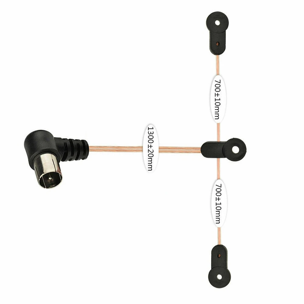 Indoor FM Dipole Antenna AM Loop Antenna for Home Audio and AV Receivers Dual Frequency Coverage with Customizable Cable Length