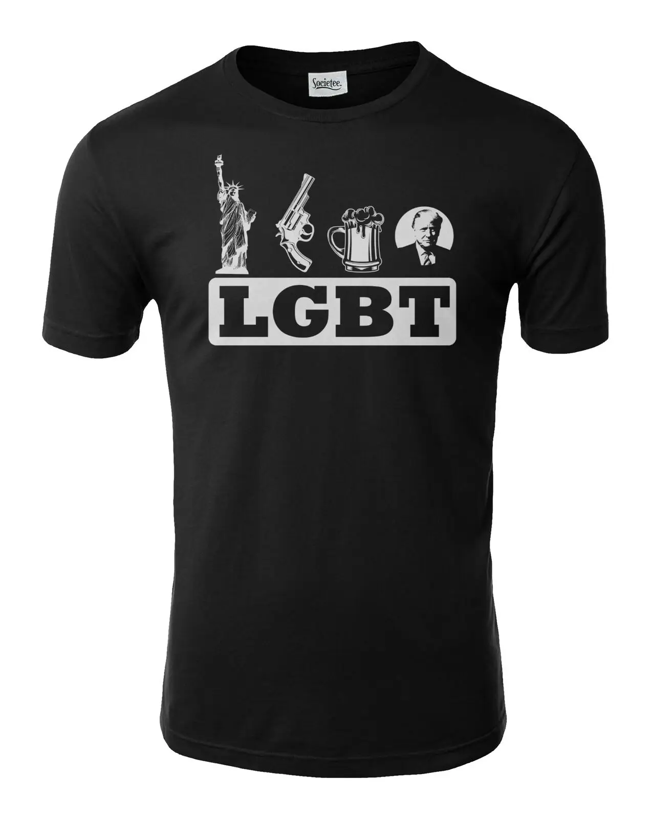 LGBT Liberty Trump Elections Politically Incorrect T-Shirt