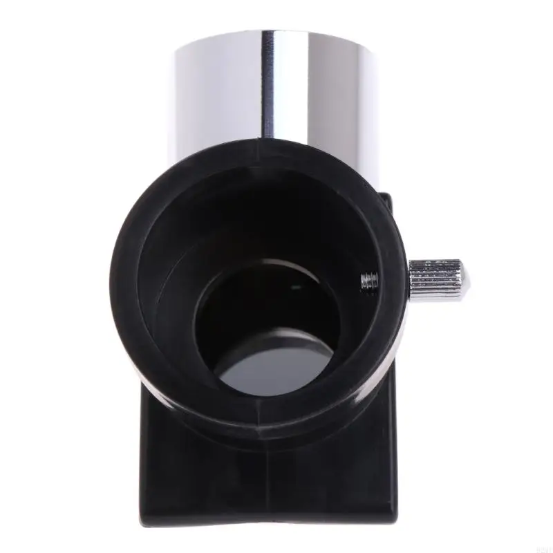 92MF Diagonal Adapter  Diagonal Mirror Prism 1.25inch 45 Degree Erecting Prism Optical Prism Inside for Astronomical