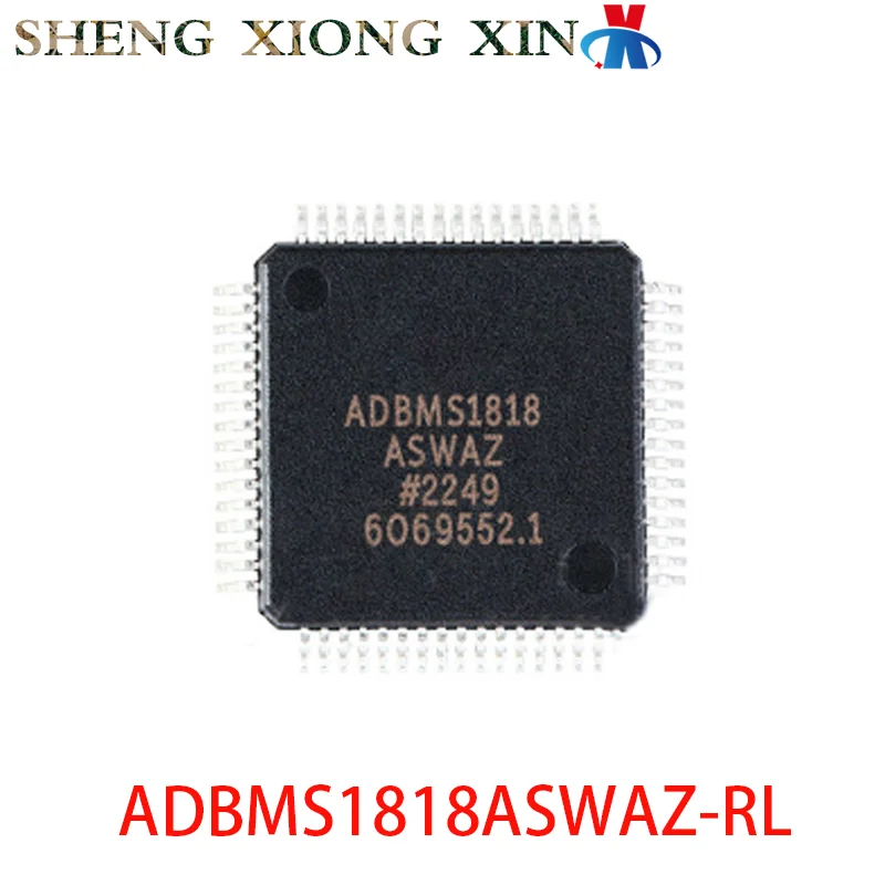 

5pcs/lot 100% NEW ADBMS1818ASWAZ-RL 64-LQFP Battery Management ADBMS1818 ASWAZ Integrated Circuit