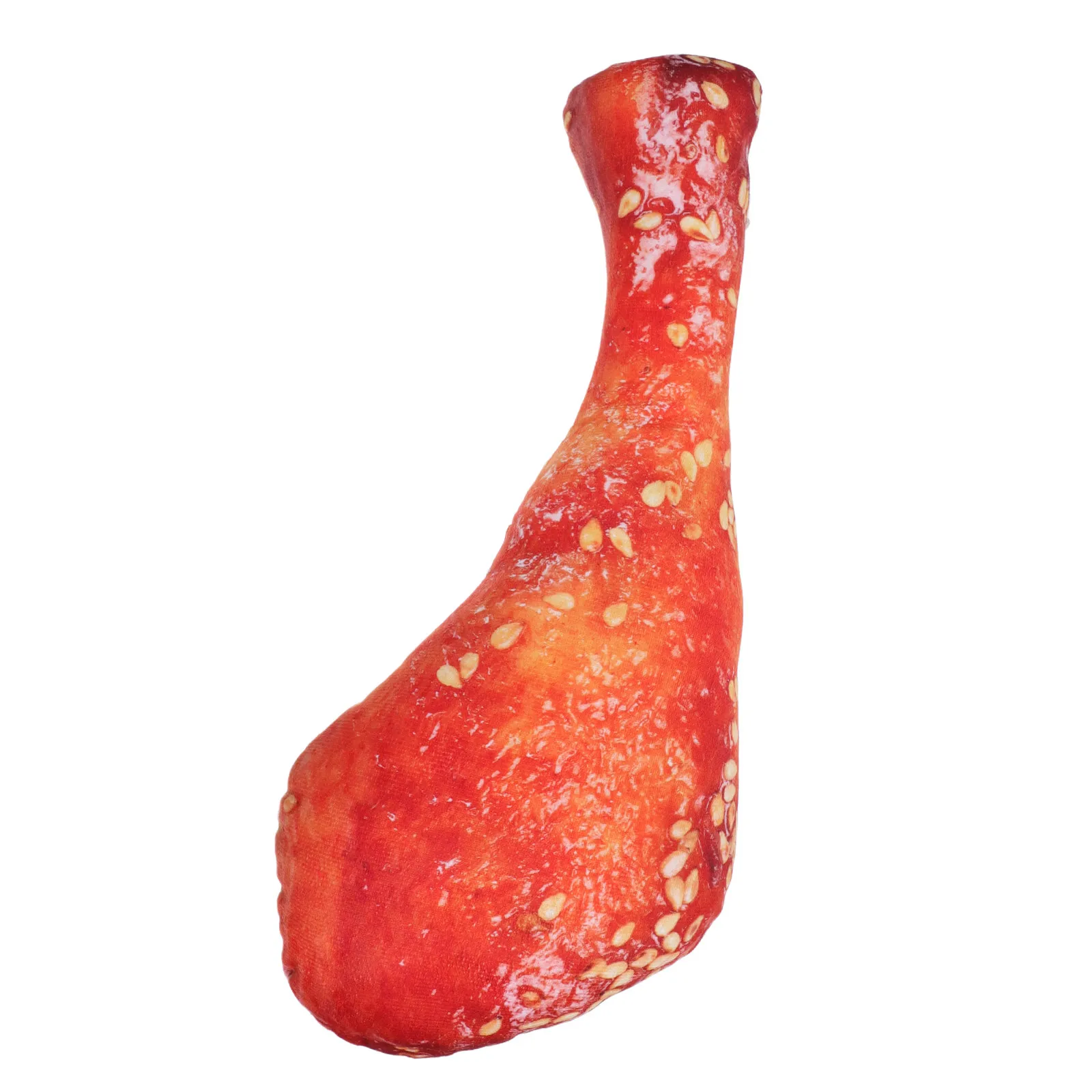 

Simulation Chicken Leg Pillow 15 Inch Realistic Food Shape Cushion for Home Decor Sofa Back Support Stress Relief Funny Cozy