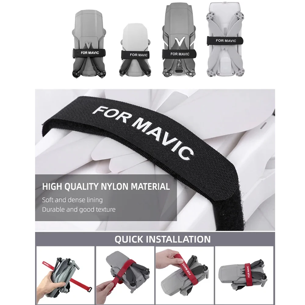 Universal Propeller Stabilisator Für DJI Mavic 4 Pro/Air 3S/Mini 4 Pro Propeller Halter Strap Prop klingen Gürtel Drone Zubehör