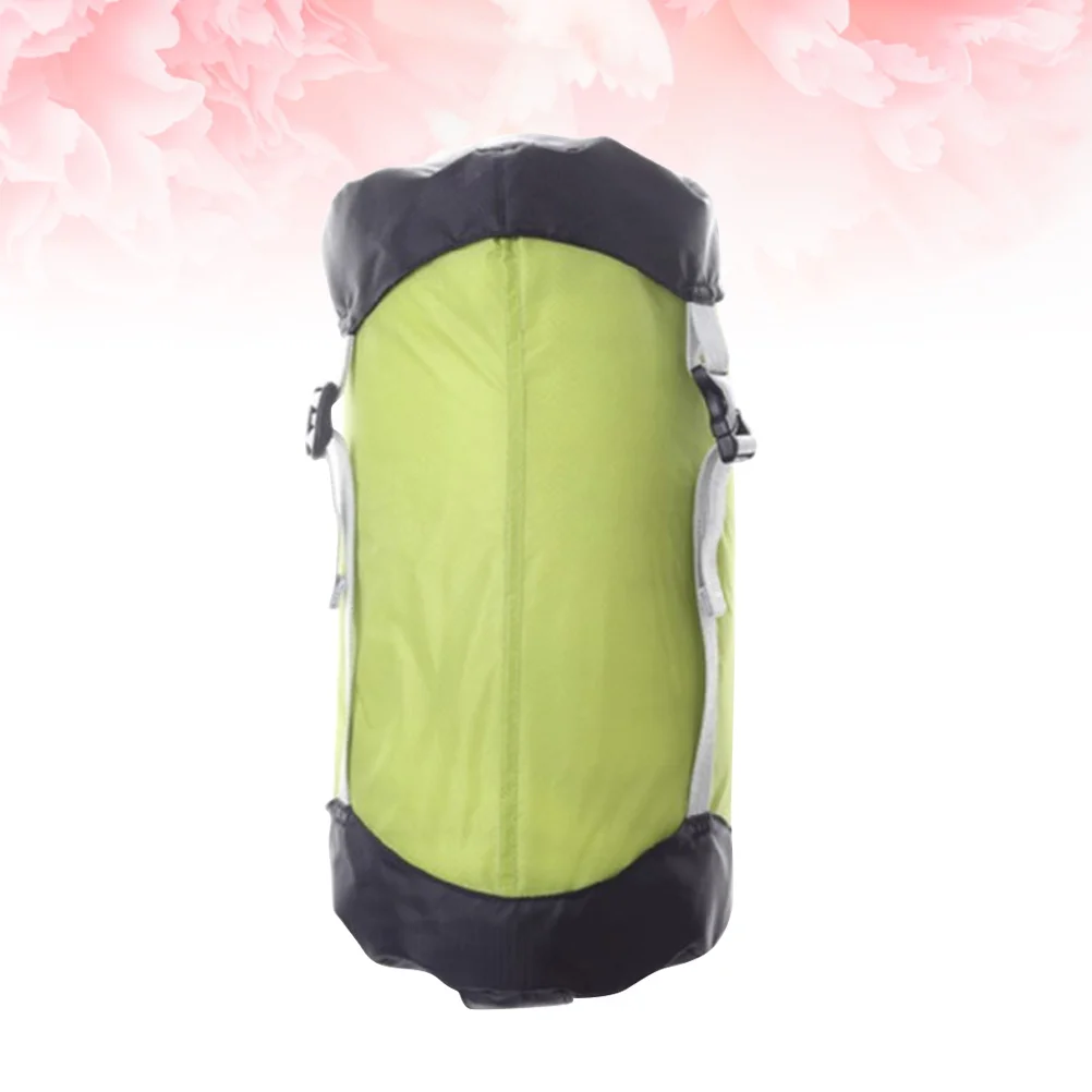 【Tamaño】 Saco de dormir Bolsa de compresión Ligero Durable Impermeable Cálido Plegable Supervivencia al aire libre Camping Senderismo Trekking