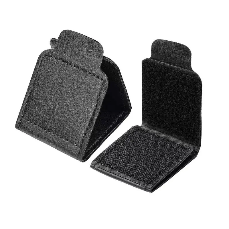 Car Seat Belt Adjuster PU Leather Seat Belt Limiter Fixed Clip Locking Clip Anti-stretching Neck Belly Protection Car Styling