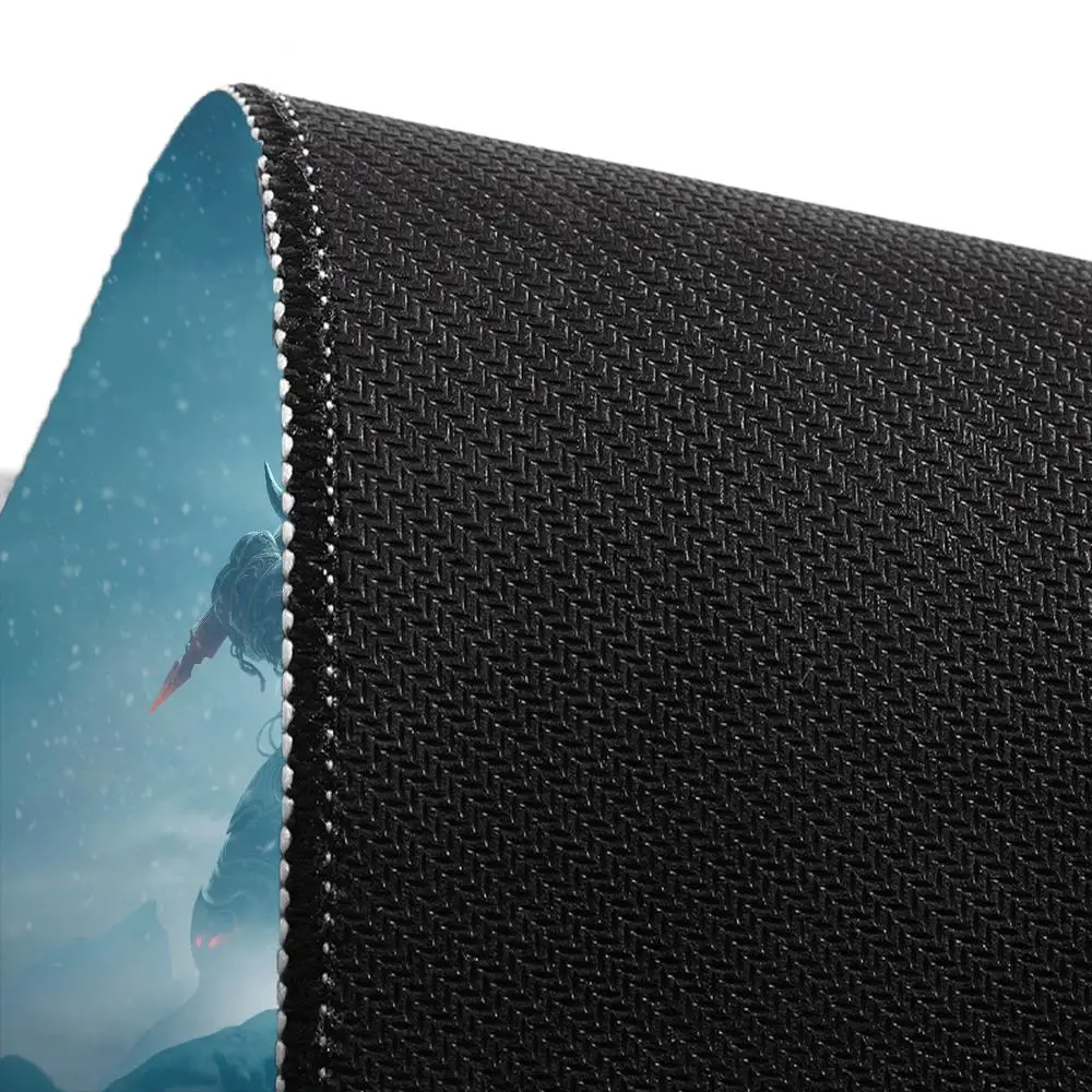 Lich King Mouse Pad Game World Of Warcraft HD طباعة المطاط لوحة ماوس للألعاب 80x40 سنتيمتر كبيرة ماوس حصيرة ألعاب الكمبيوتر نجاح باهر حصيرة مكتبية Xxl #6