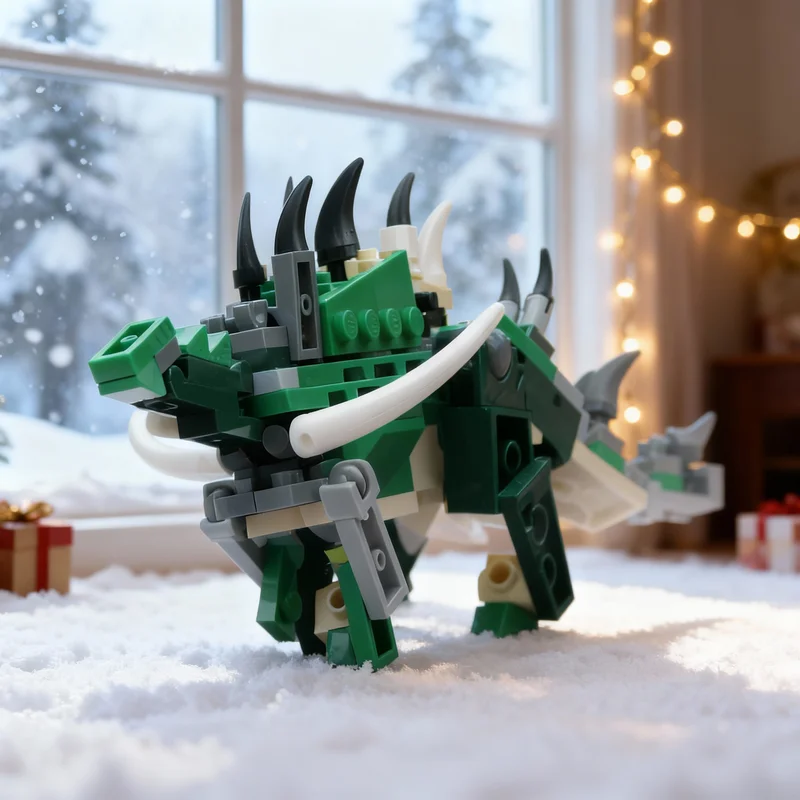 105 Piezas MOC Creator 3 1 Kentrosaurus Aethiopicus, Modelo a Escala, Bloques de Construcción, Juguete de Arquitectura, Regalos de Navidad, Educación para Niños