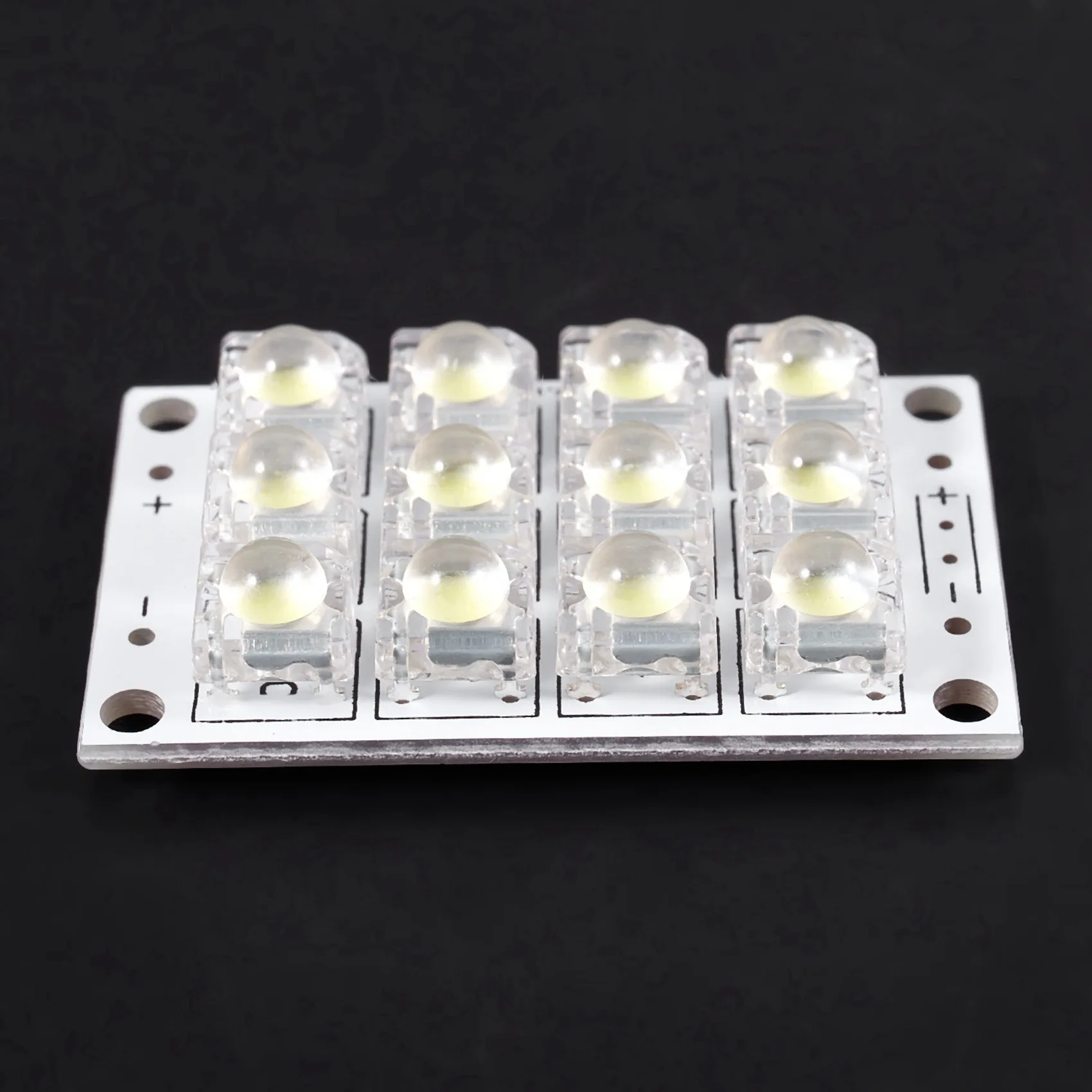 ABJN-4X New DC 3V 5V 12 LED Super Bright White Piranha LED Circuit Board LED Lights Light Yacht