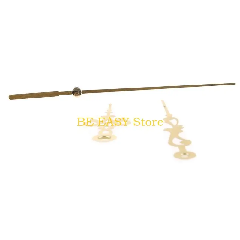 E28F Silent Wall Pendulum Clock Movement Mechanism DIY Replacement Repair with 3 Different Pairs Hands