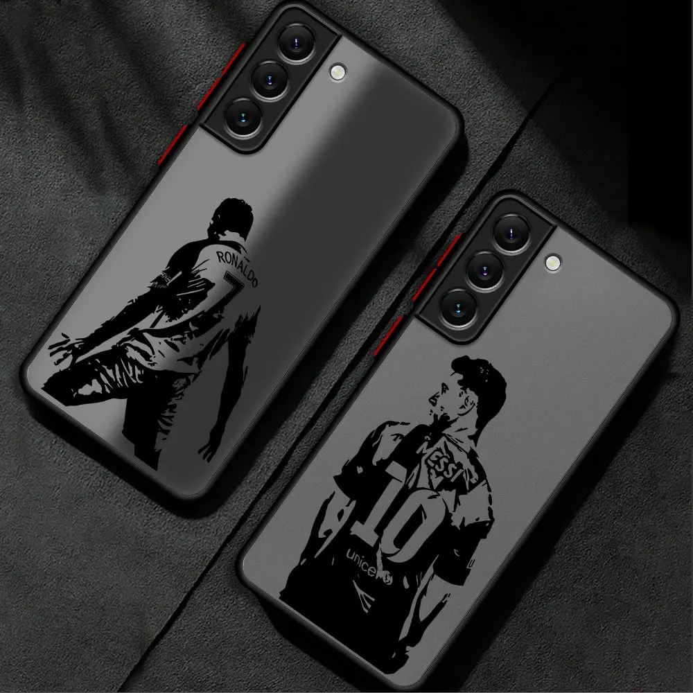 Phone Case for Samsung Galaxy S20 FE S24 Ultra S21 S22 Plus S23 Ultra S20 Plus S23 Spuerstar CCR7-M-messi Luxury Shell Cover