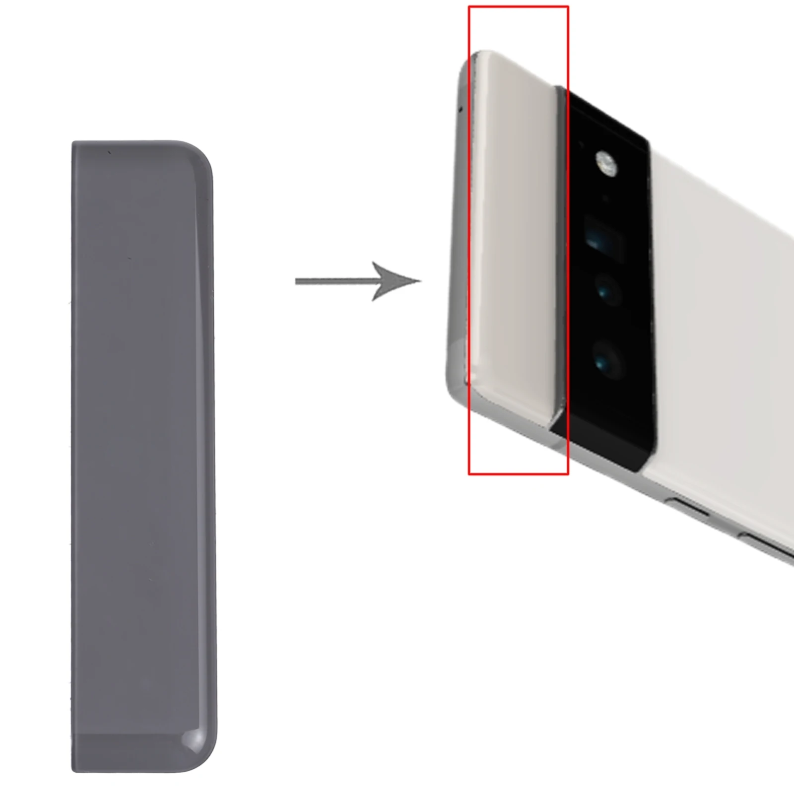 Front Upper Top Back Cover for Google Pixel 6 Pro