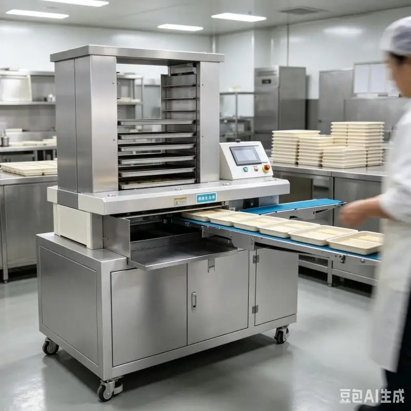 Tray Arrange Machine Customized High Capacity Tray Sorting Equipment Precision Conveyor Automation System