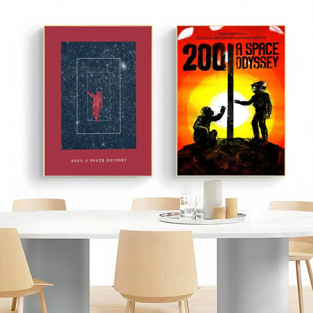 Monolithic Sci-Fi Philosophy A-2001 A-A Space Odyssey Poster Wall Art Print Decorative Mural Home Decor Gift Unframed
