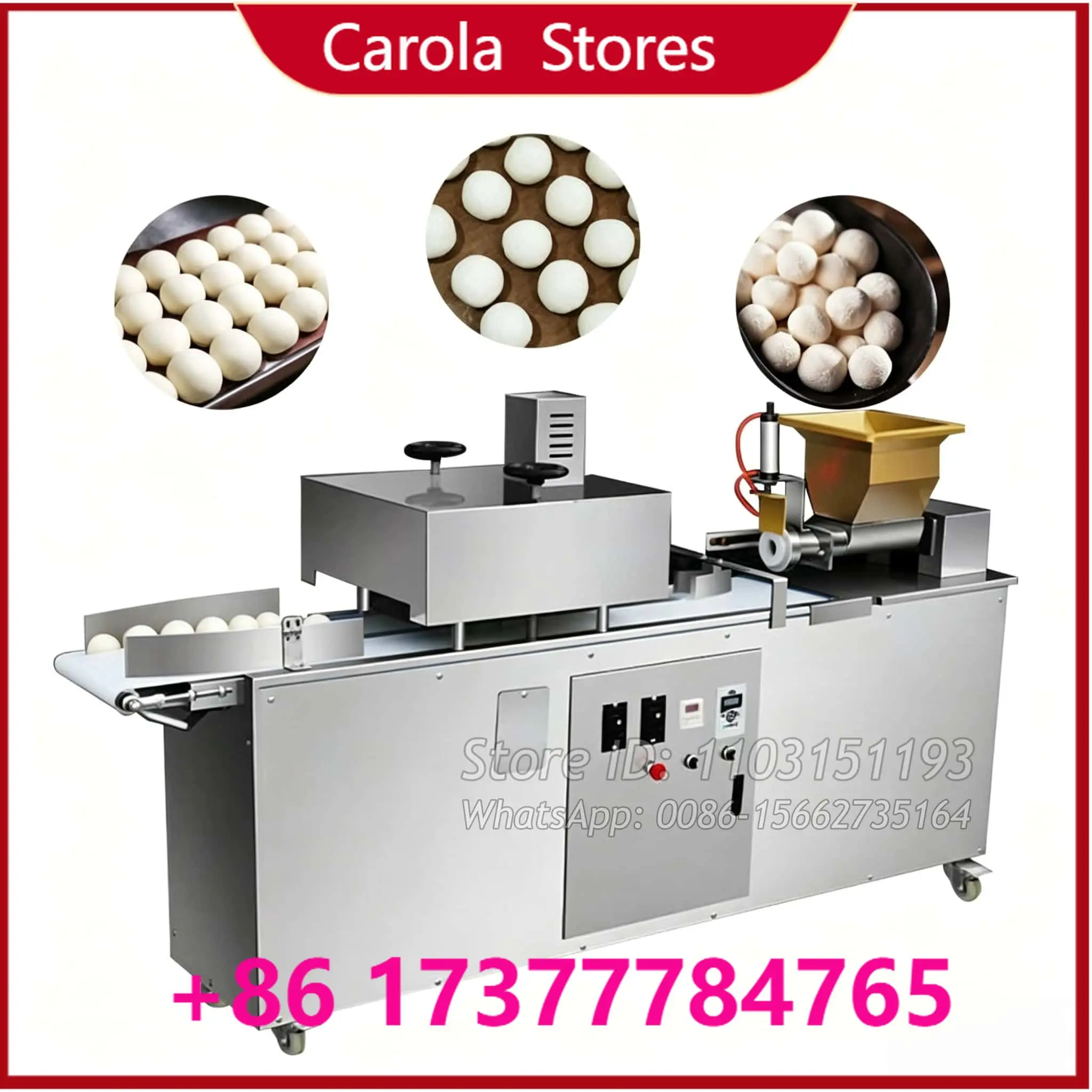 Multifunctional Dough Portioning Machine Pizza Dough Ball Rounder Dough Divider Cutter Extruding And Rounding Making Machine