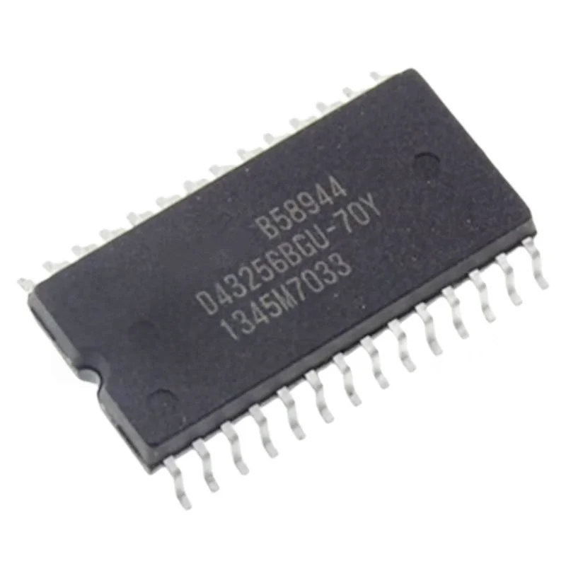 (1piece)100%New D43256BGU-70Y D43256BGU D43256 SOP28 D43256BGU-70LL D43256BGU-70 SOP-28 IC Wholesale Electronic Components