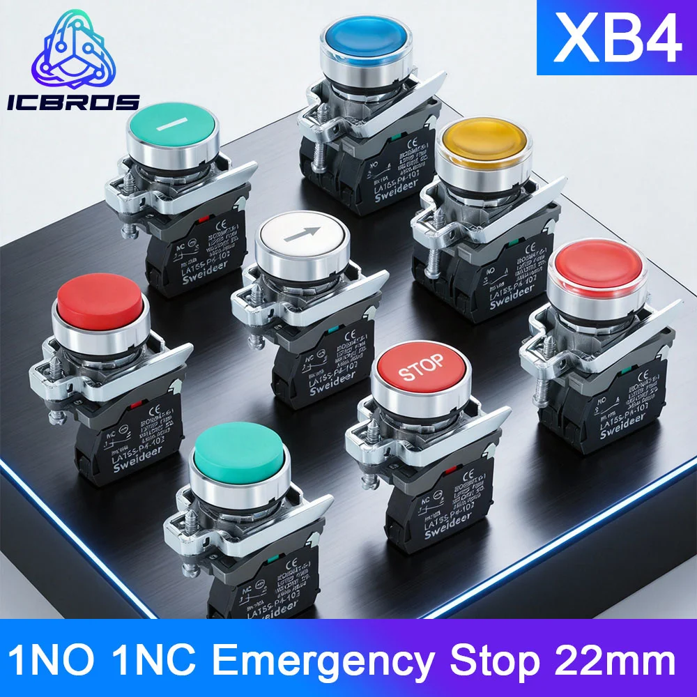 

XB4-BA11 Металлическая кнопка XB4-BA21 XB4-BA31 XB4-BA42 Поворотный переключатель аварийной остановки 22 мм XB4-BA45 XB4-BA3311 XB4-BA61 XB4-BA55