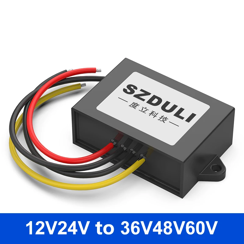 12V do 48V DC konwerter zasilania 12 v24v do 36V 48V 53V 60V DC wzmacniacz DC-DC moduł transformatora
