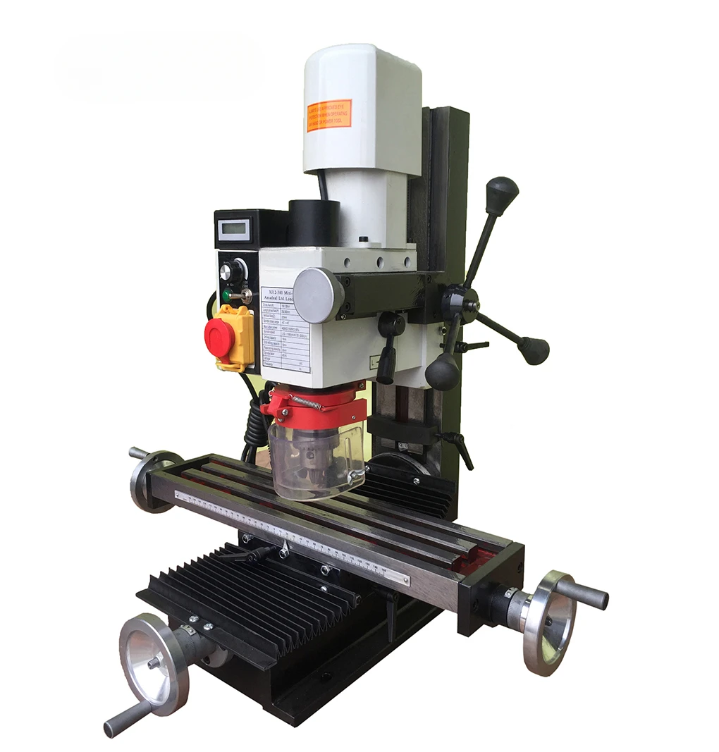 

Mini variable speed milling machine 16mm drilling capacity XJ9512 mini milling machine