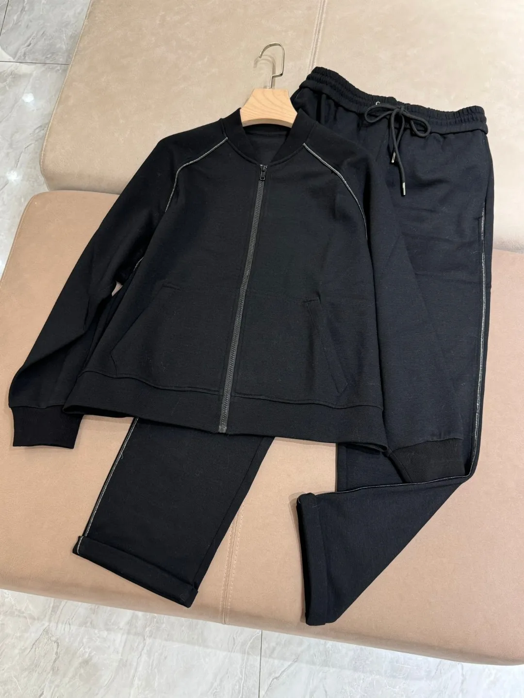 Autumn sporty and casual comfortable set of clothes