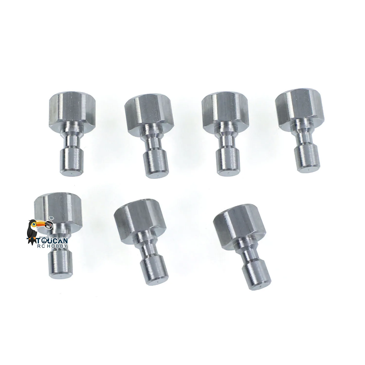 Metal Plugging Nozzle for 1/14 LESU Radio Control Hydraulic Tubing Connector Excavator Loader RC Digger Model Accessories