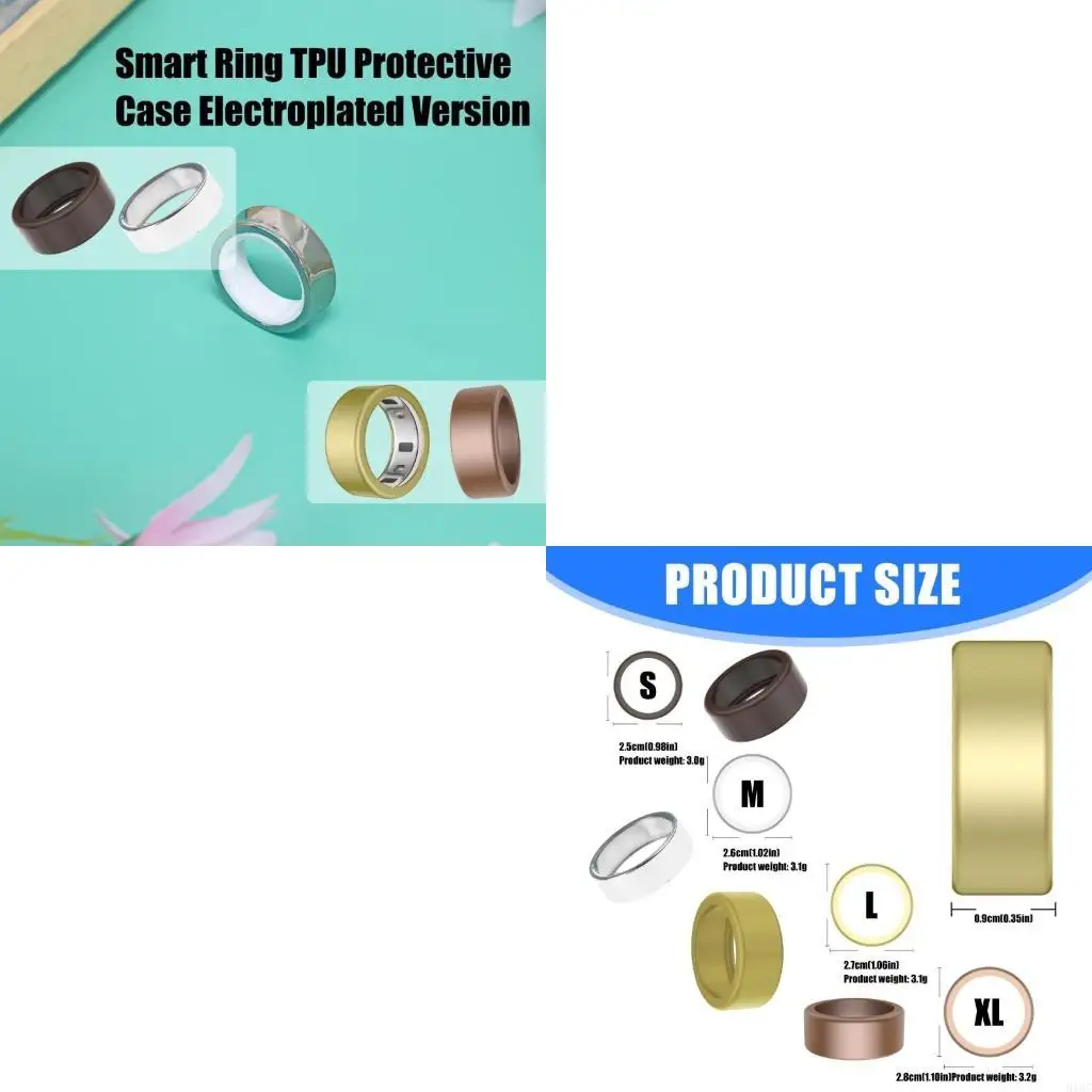 

Гибкая защита колец для колец 4 24, защитный чехол, рукав с полным покрытием, устойчивый к царапинам, можно стирать