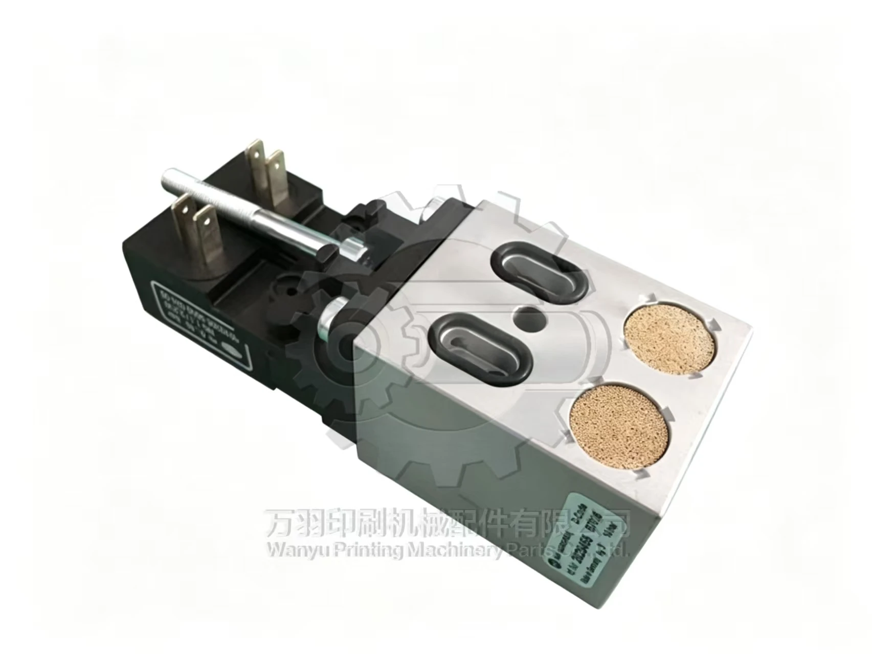 Roland 700 Solenoid Valve, Double Head Solenoid Valve Cylinder Impression Valve for Offset Printing Machine