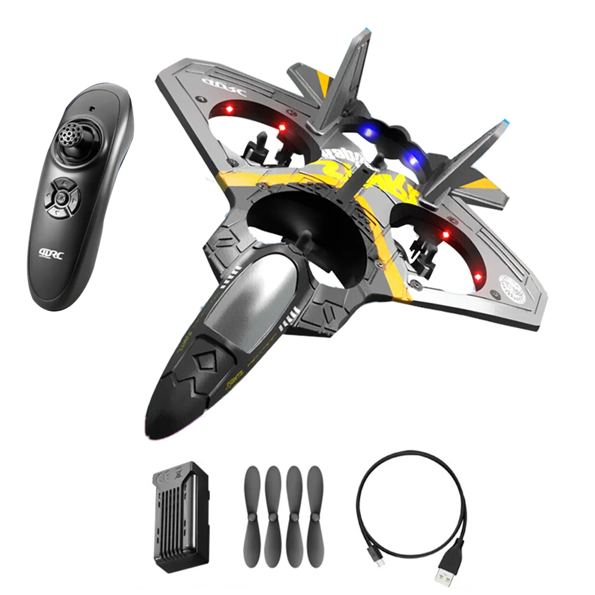 RC Remote Control Airplane 2.4G Remote Control Fighter Hobby Plane Glider Airplane EPP Foam Toys RC Drone Kids Gift-B