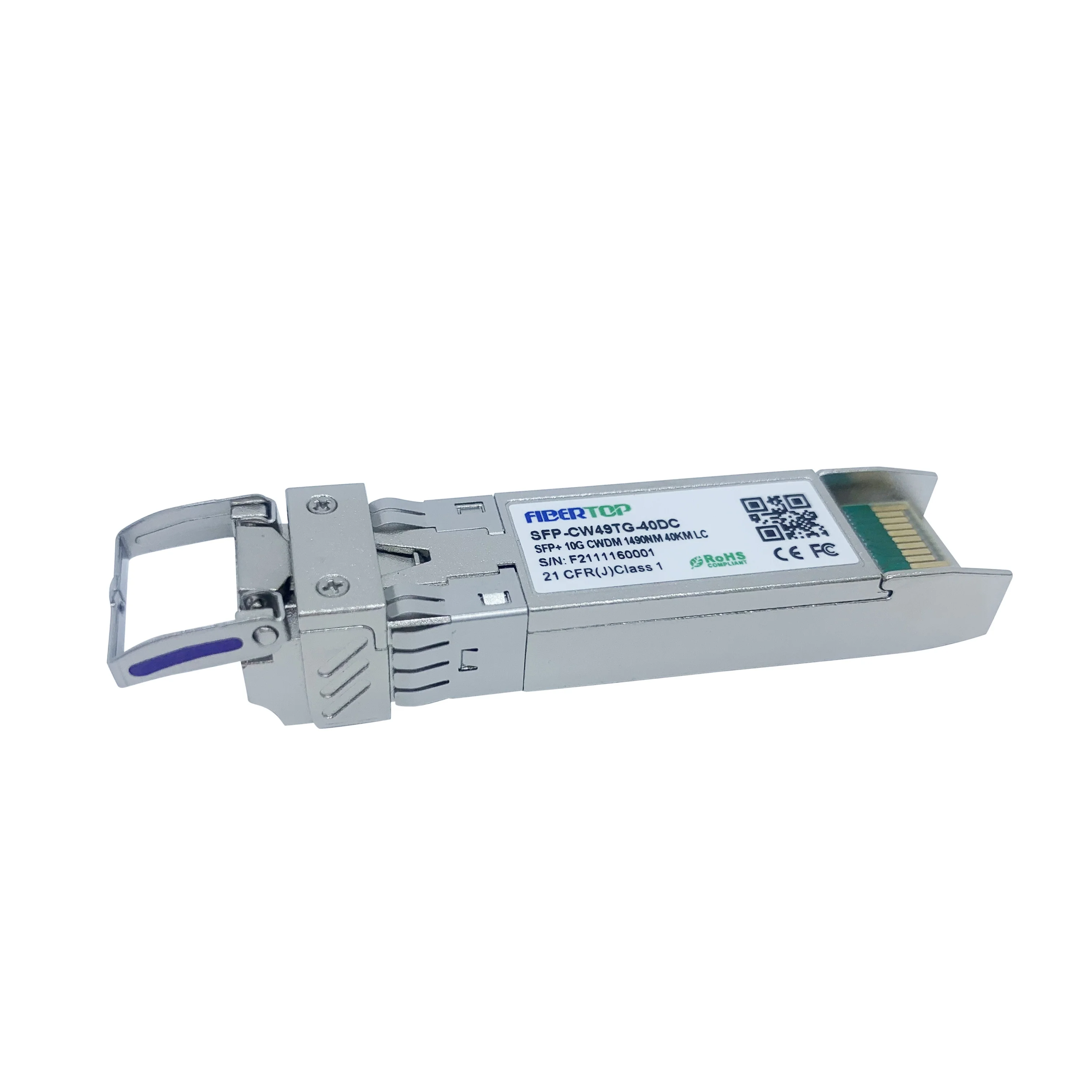 FIBERTOP sfp+ ethernet module cwdm 1490nm sfp+ backwards compatible best 10gbe optical transceiver