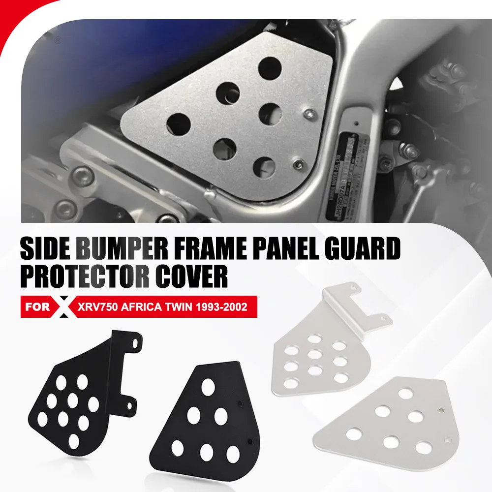 

Side Bumper Frame Panel Guard FOR HONDA XRV750 Africa Twin 1993-2002 2001 1999 1998 1997 1996 Frame Cover Guard Protector Cover