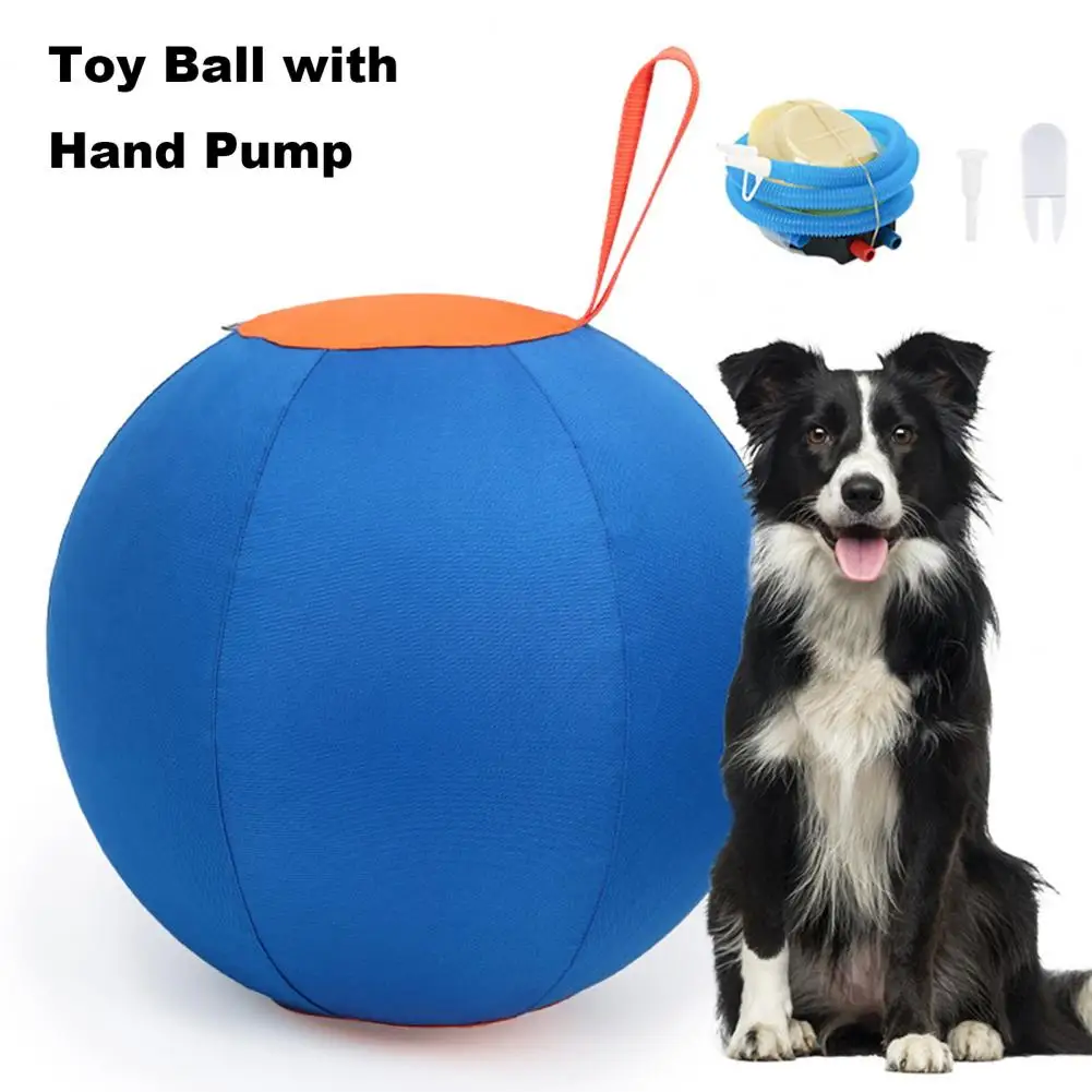 Flexible Safe Play Ball Durable Herding Dog Horse Balls for Training Play Anti-burst Toys for Dogs Horses Cattle