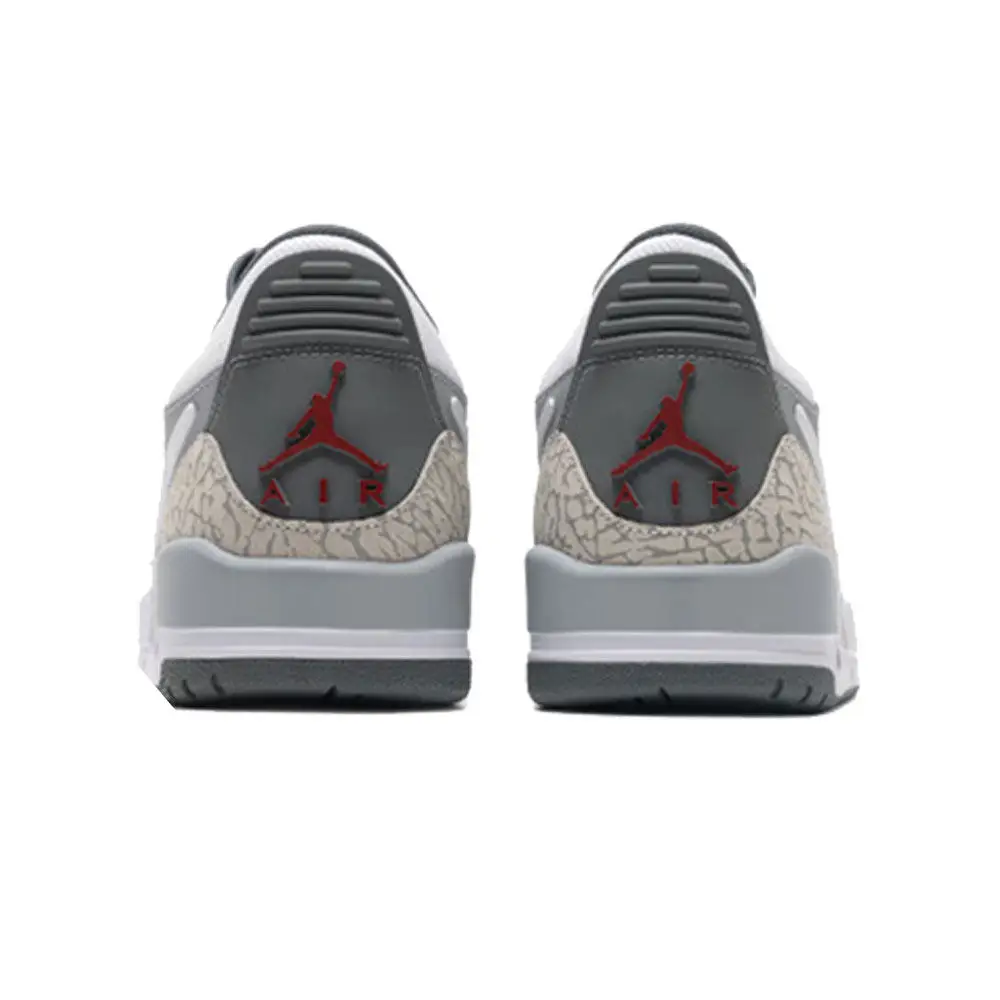 Nike Legacy 312 Men's Fashionable Non-Slip Durable Comfortable Low-Top Retro Basketball Shoes Gray CD7069-005