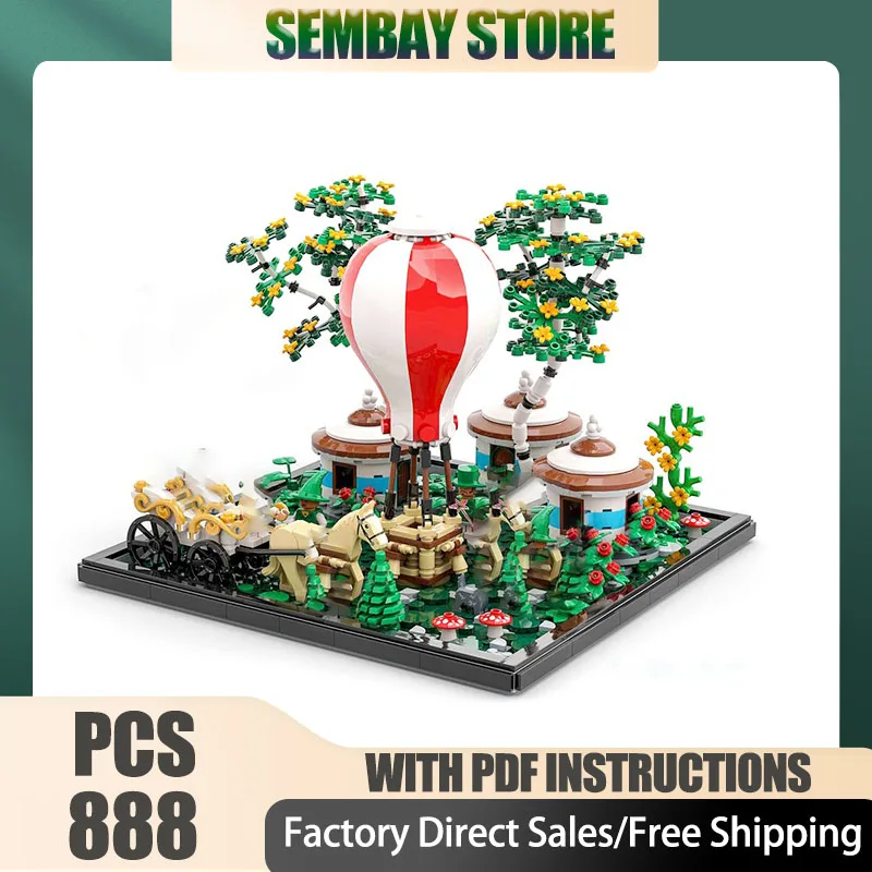 المشهد الشهير Moc قوالب بناء وحدات شعبية الفيلم معالج نموذج التكنولوجيا كتل عيد الميلاد لتقوم بها بنفسك لعبة هدايا البناء