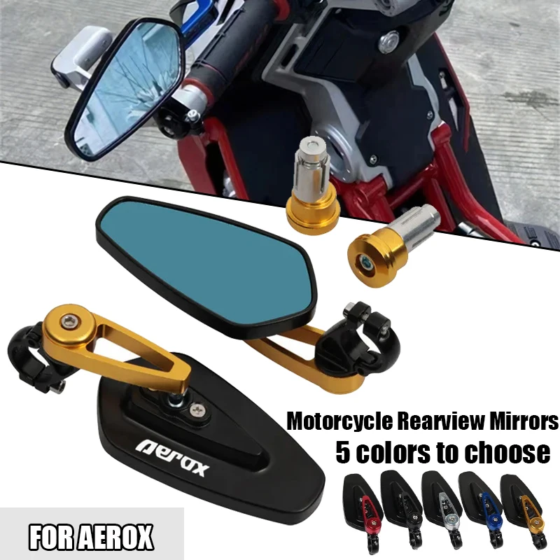 

Зеркала заднего вида для мотоцикла 7/8"22MM, алюминиевые, для руля, для Yamaha AEROX155 AEROX 155 2015-2021