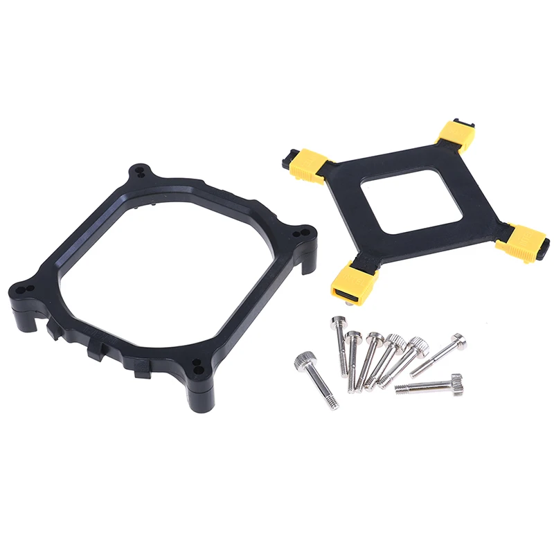 1set Desktop CPU Cooler Fan bracket heatsink Holder Base For LGA2011/1155 1150 1156/1366 Socket