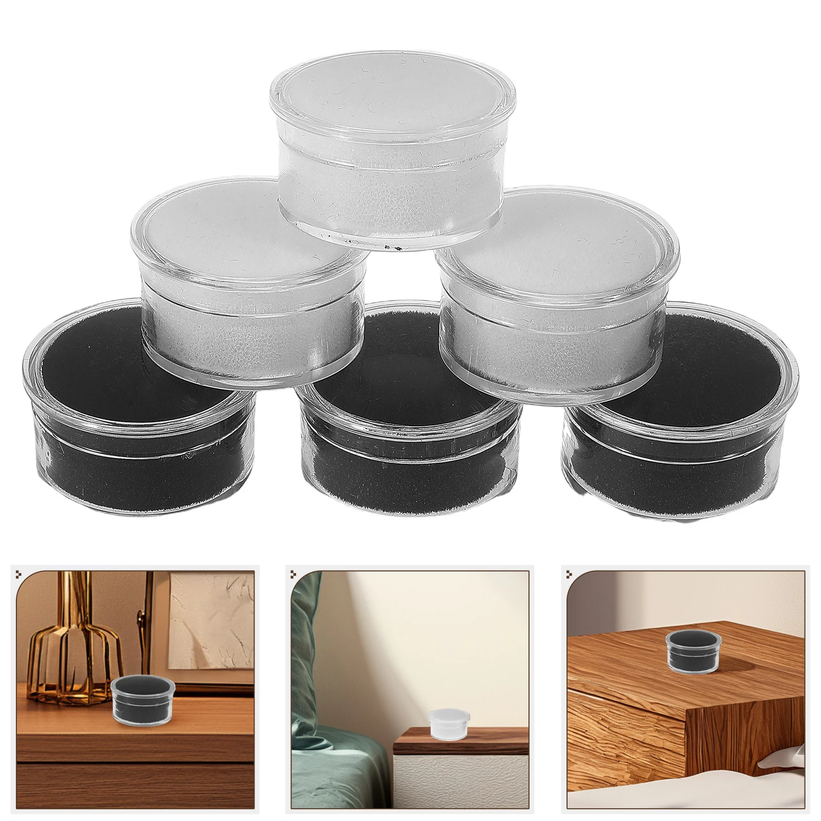 

24Pcs Elegant Jewelry Storage Box Transparent Lid Scratch Resistant Gemstone Bead Organizer Portable Lightweight