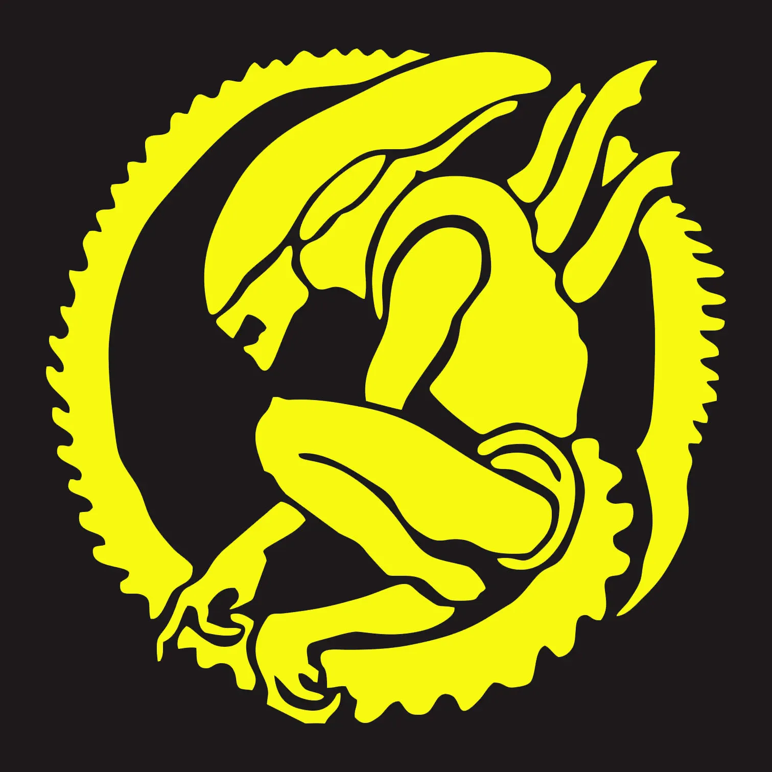 personalità alieno adesivo per auto arte auto moto camion corsa SUV paraurti laptop valigia vinile decalcomania PVC all'ingrosso